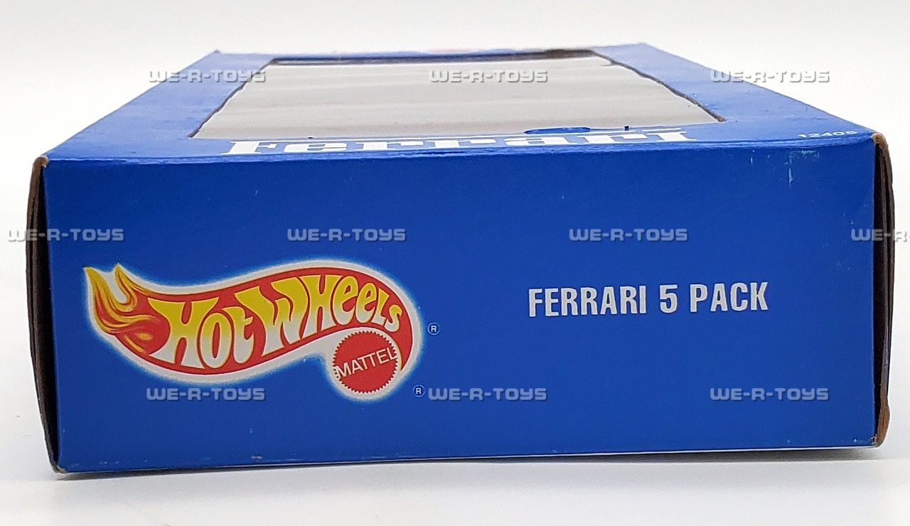 Hot Wheels Ferrari Gift Pack Set of 5 Cars #12405 1993 Mattel NEW