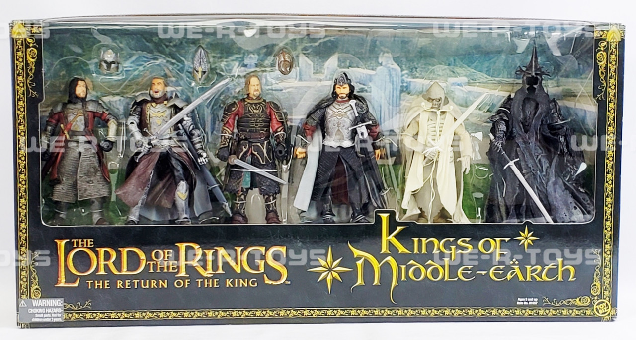 Lord of the Rings ROTK Kings of Middle Earth Action Figure Pack No. 81657  NRFB