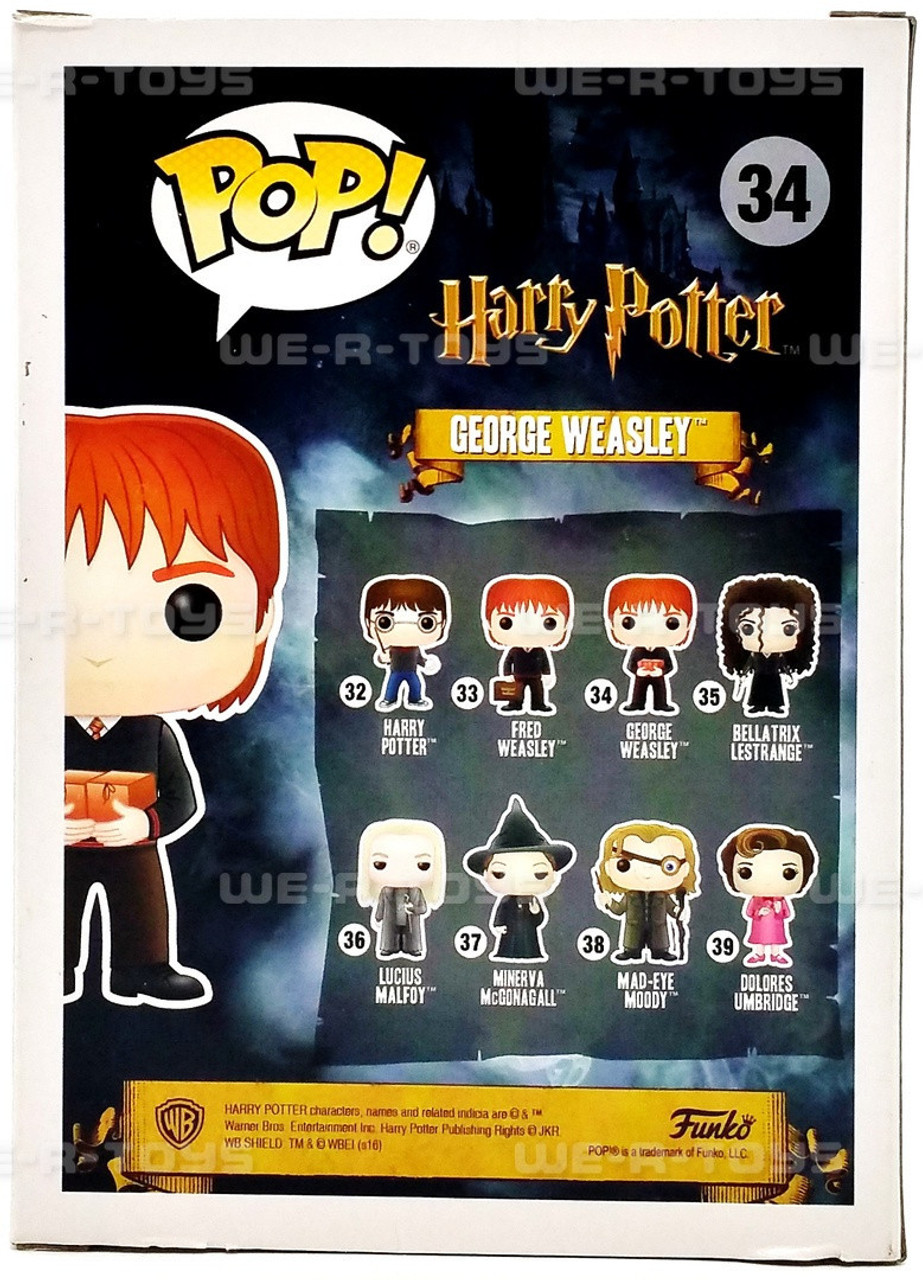 Harry Potter Funko POP! Movies Fred & George Weasley Vinyl Figure