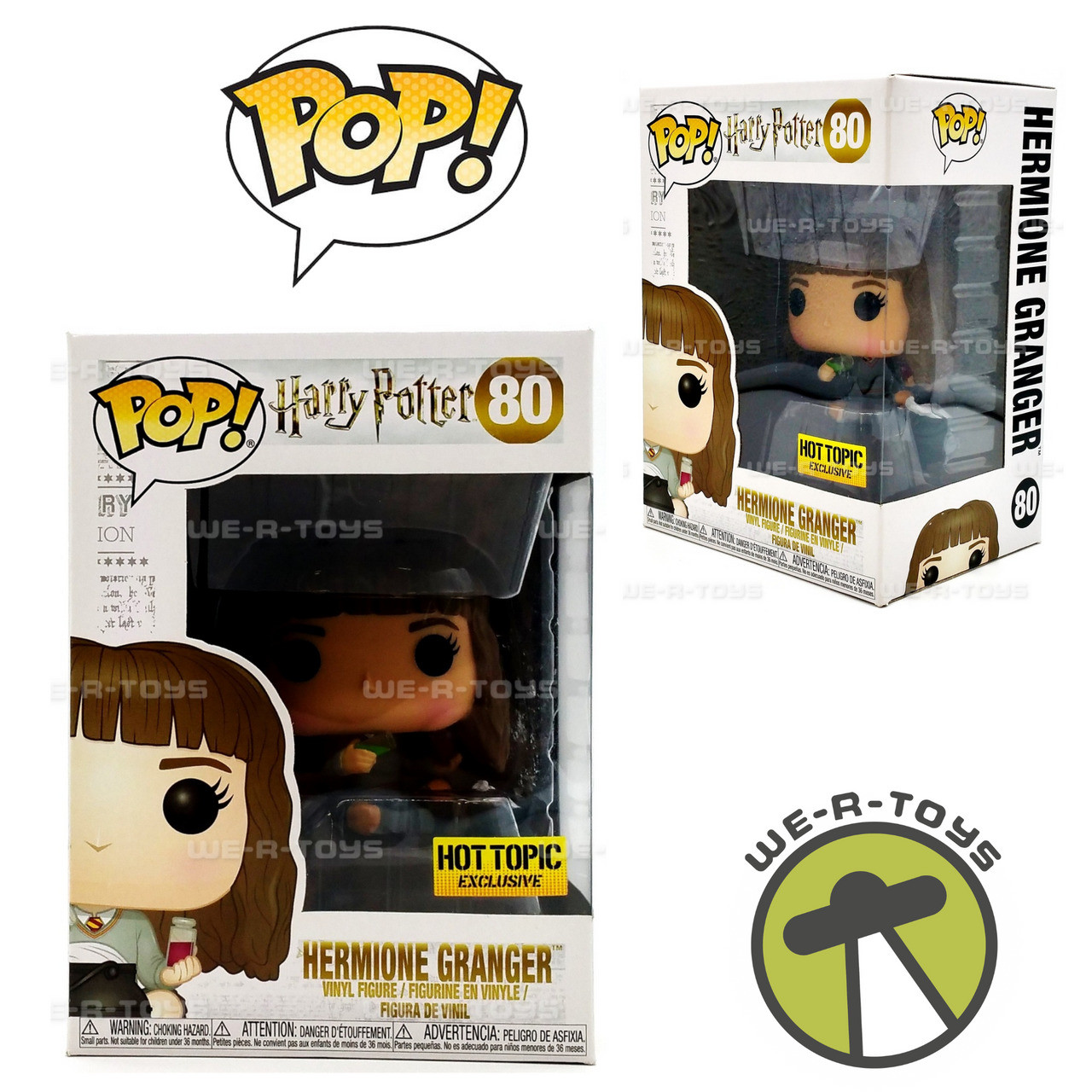 Pop! Harry Potter Hermione Granger w/ Cauldron Hot Topic Exclusive 2018  Funko - We-R-Toys