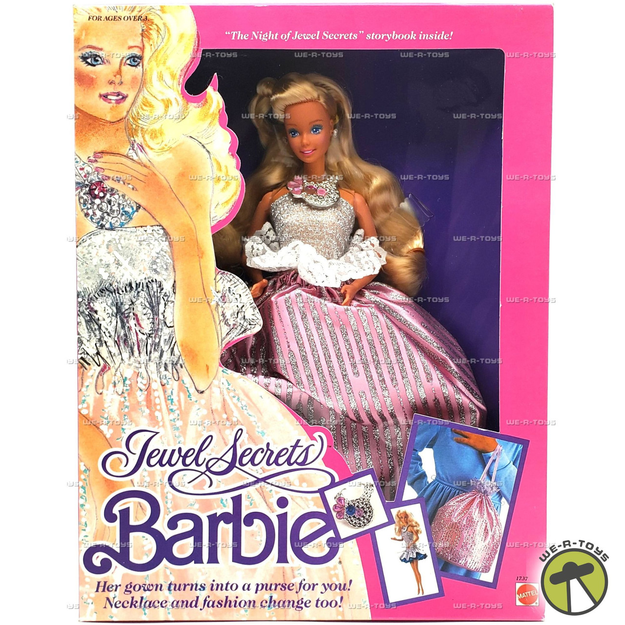 Jewel Secrets Barbie Doll 1986 Mattel #1737 - We-R-Toys