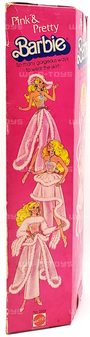 Barbie Pink & Pretty Doll 1981 Mattel #3554 NRFB