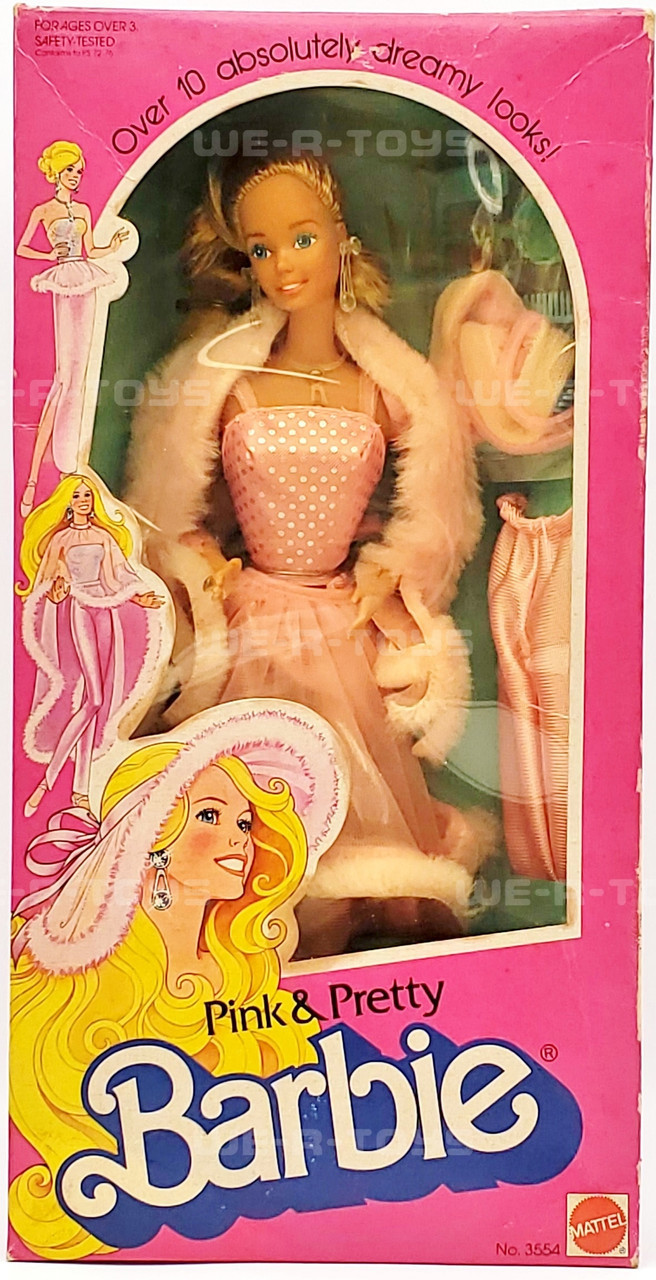 Barbie Pink & Pretty Doll 1981 Mattel #3554 NRFB