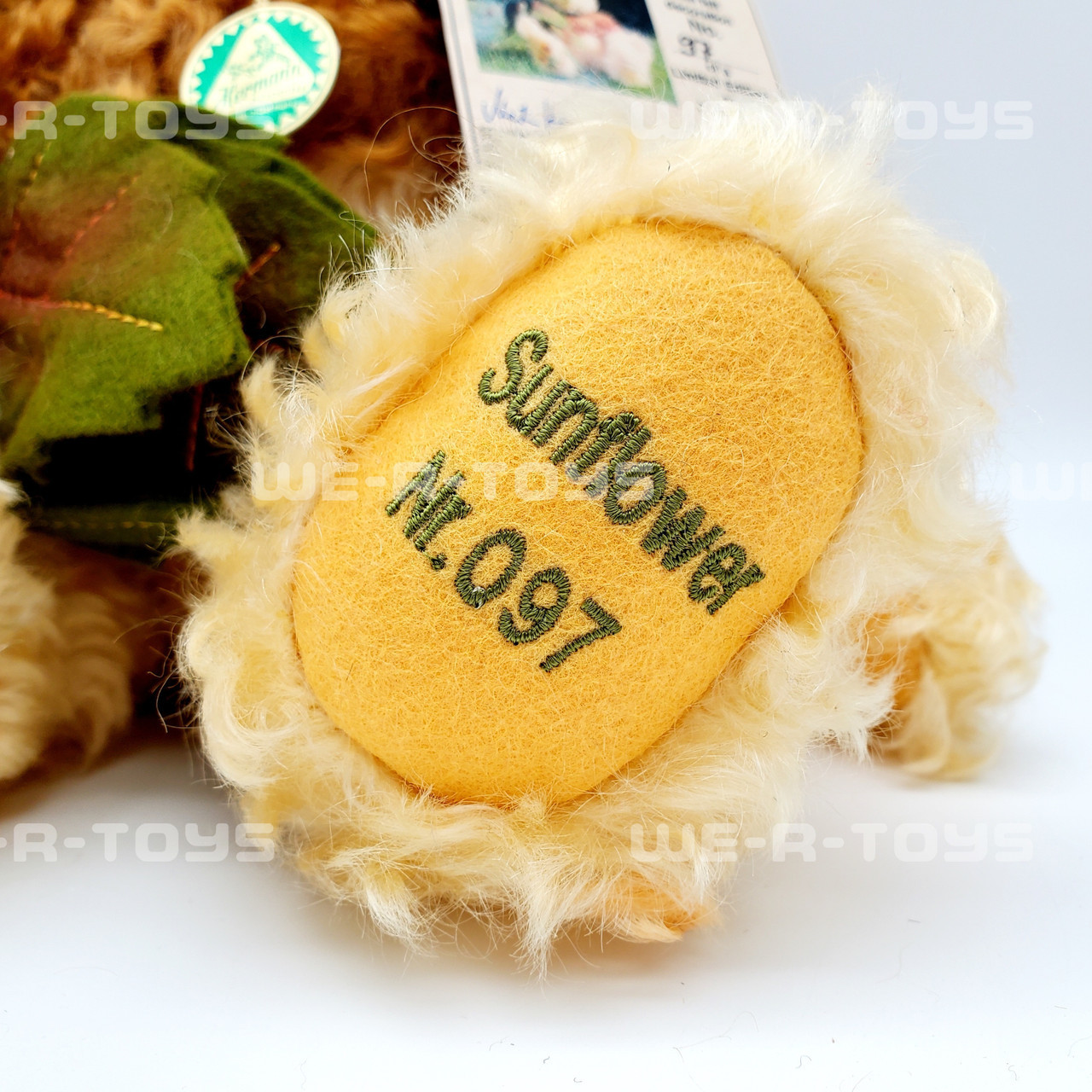 Hermann Teddy Sunflower Limited No. 097 of 500 10th in Flower Bear