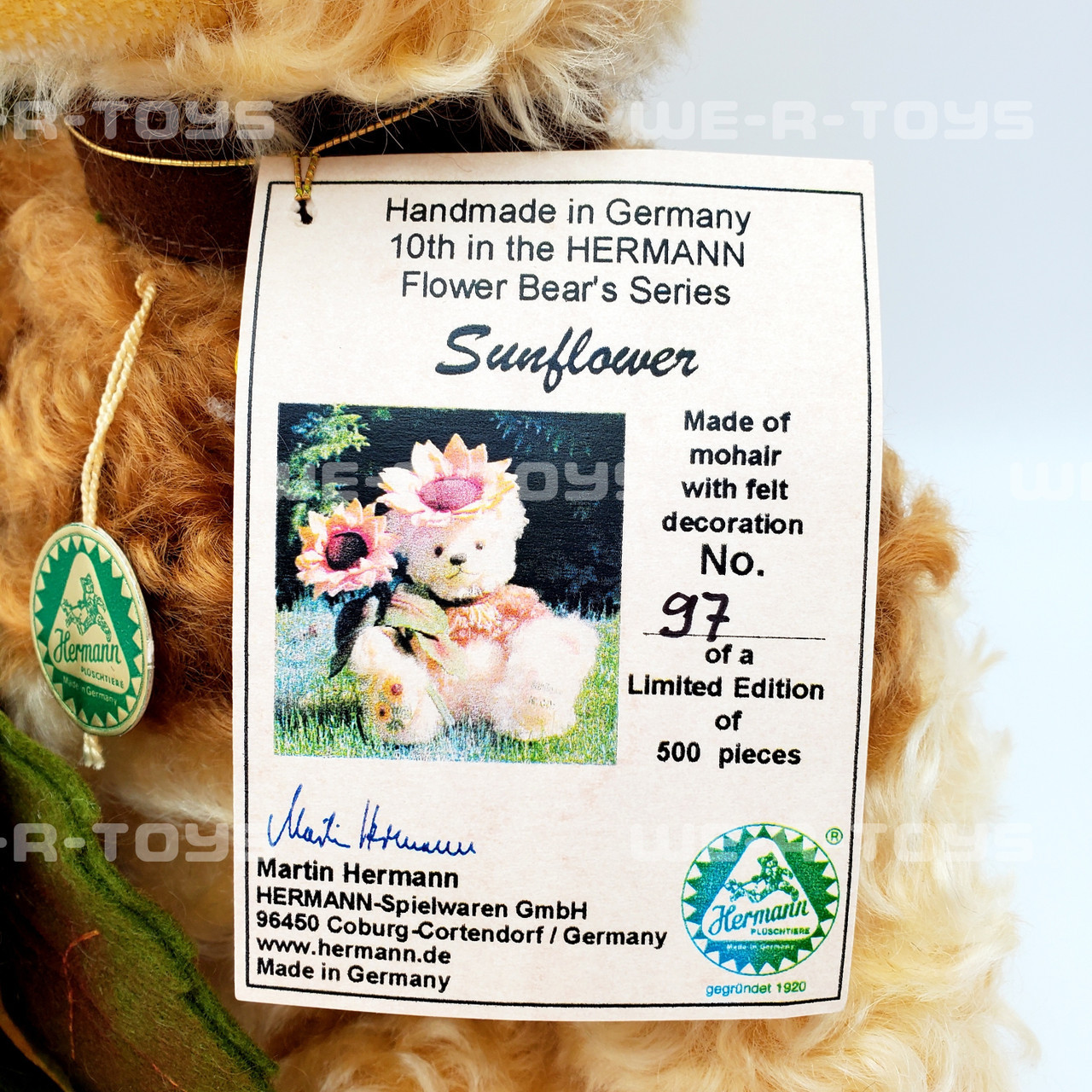 HERMANN Teddy ORIGINAL　オルゴール　限定800体 HERMANN Teddy ORIGINAL オルゴール 限定800体 HERMANN Teddy