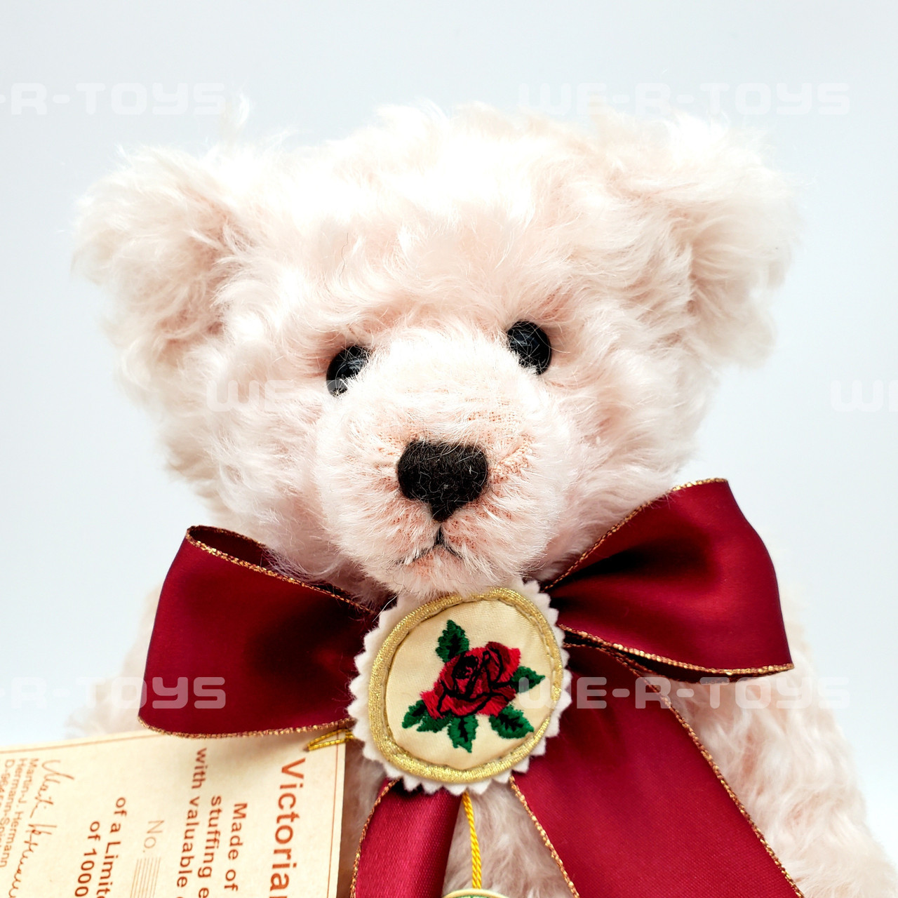 Hermann Teddy Bear Victorian Rose Limited No. 188 of 1000 Mohair