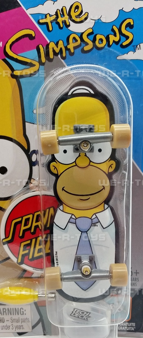 The Simpsons Springfield Tech Deck 2013 Spin Master #994009 NEW