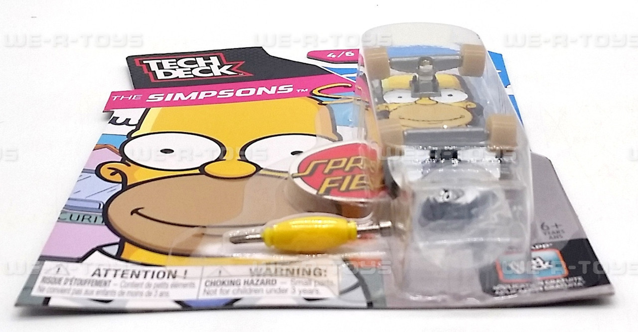 The Simpsons Springfield Tech Deck 2013 Spin Master #994009 NEW