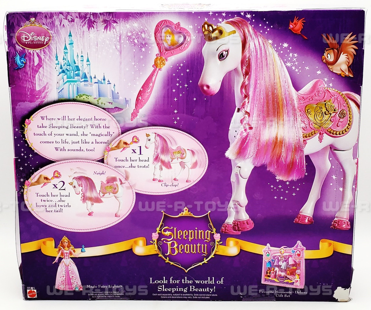 Disney Magical stories フルセット Disney's Sleeping Beauty Magic Wand Walking Horse 2008