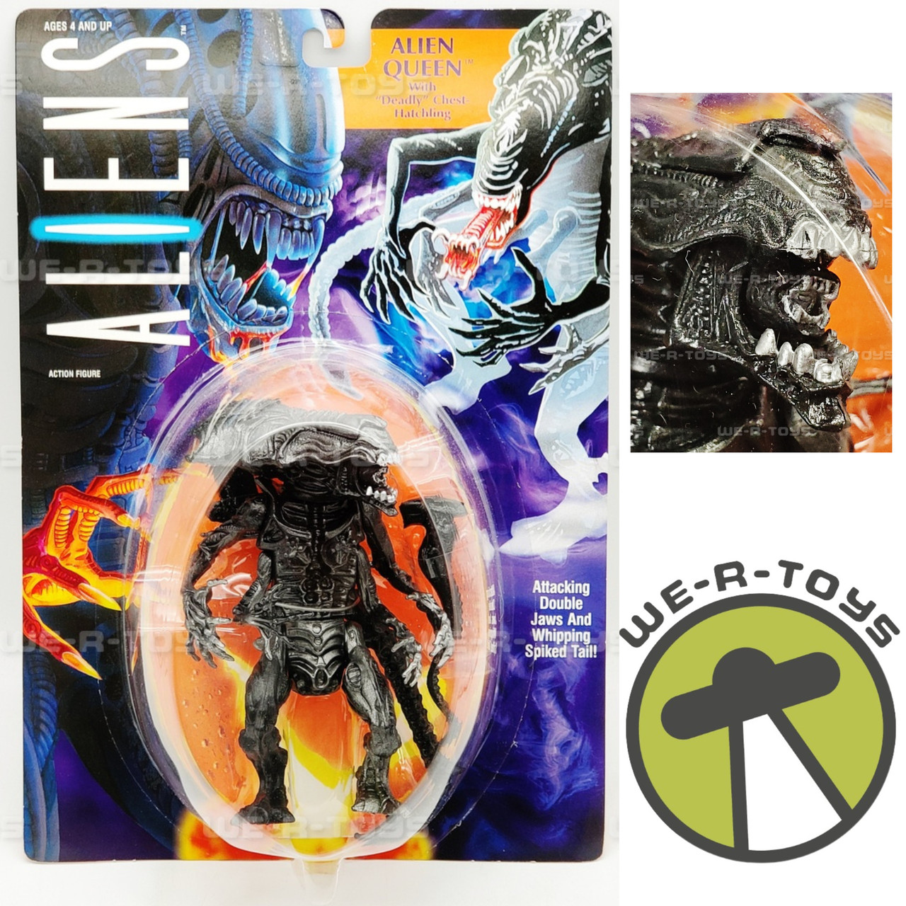 Aliens Alien Queen Figure With Deadly Chest-Hatchling Kenner