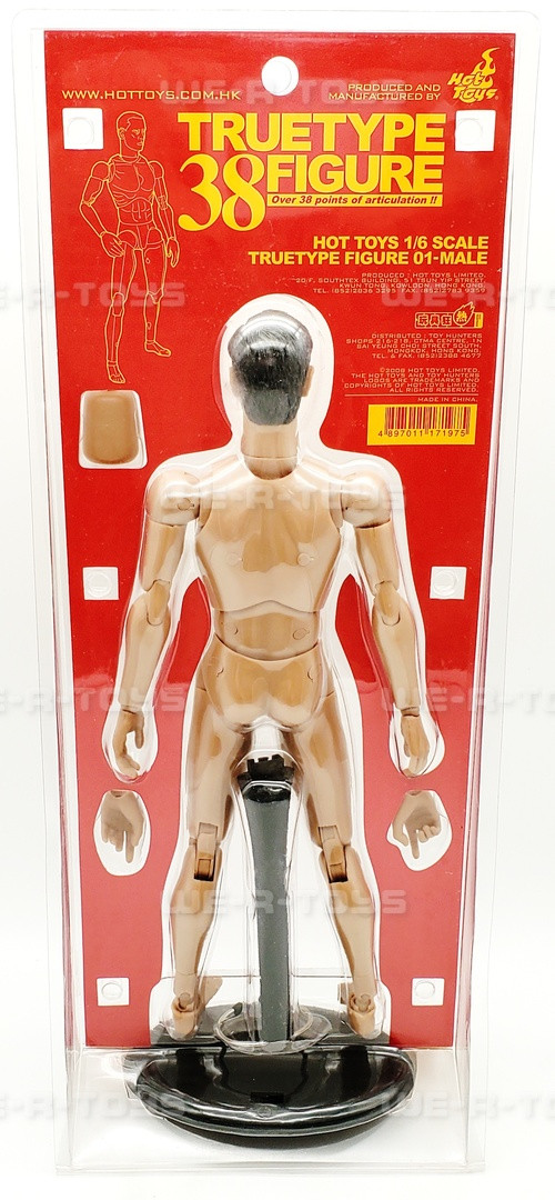 ホットトイズ トゥルータイプ1 ／6スケール素体アドバンスト黒人