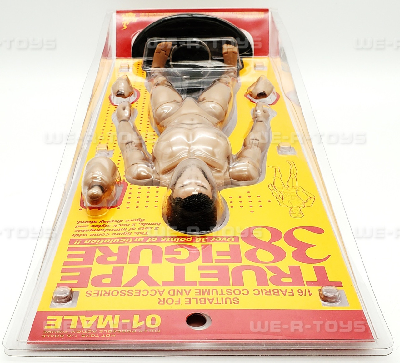 TrueType 38 Figure 01-Male Asian Poseable Figure Hot Toys