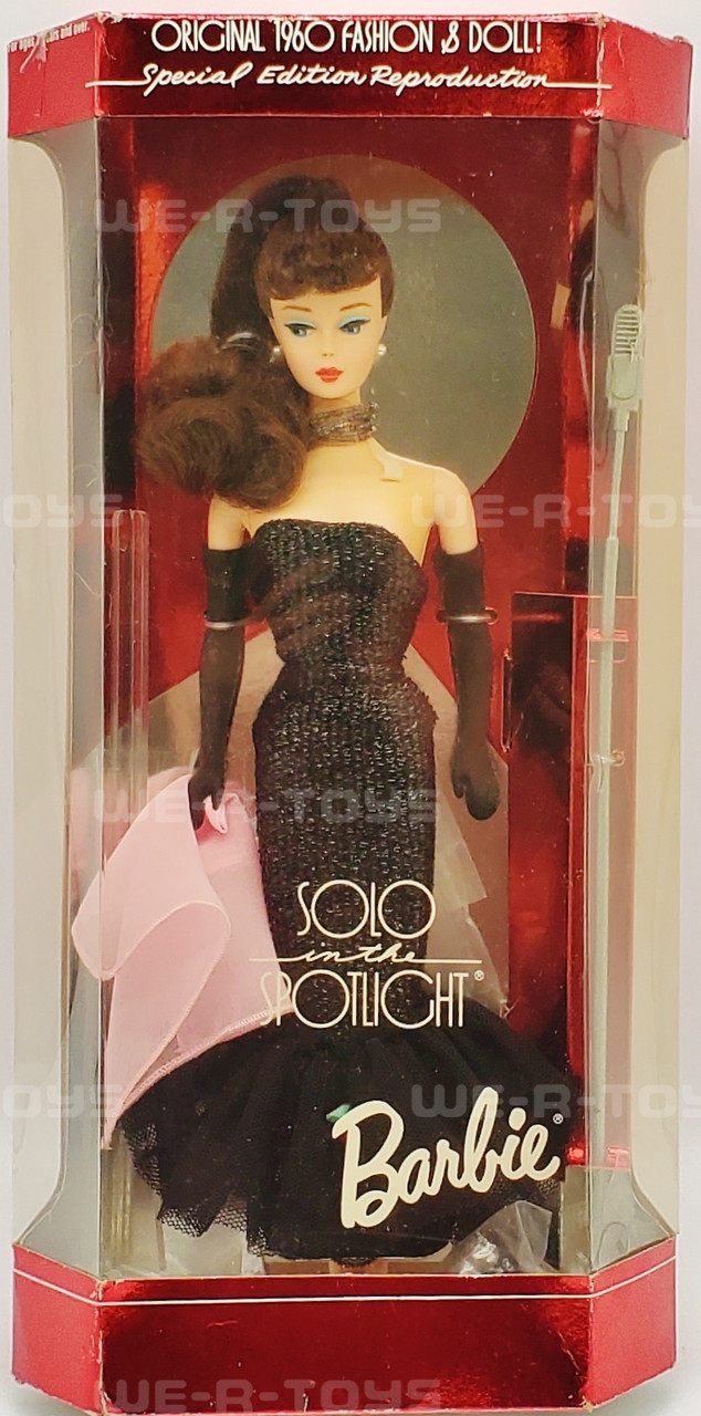 Barbie Solo in the Spotlight 1960 Reproduction Doll 1994 Mattel 13820 NRFB