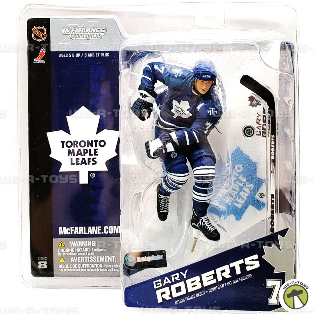 NHL Toronto Maple Leafs #7 Gary Roberts Action Figure McFarlane