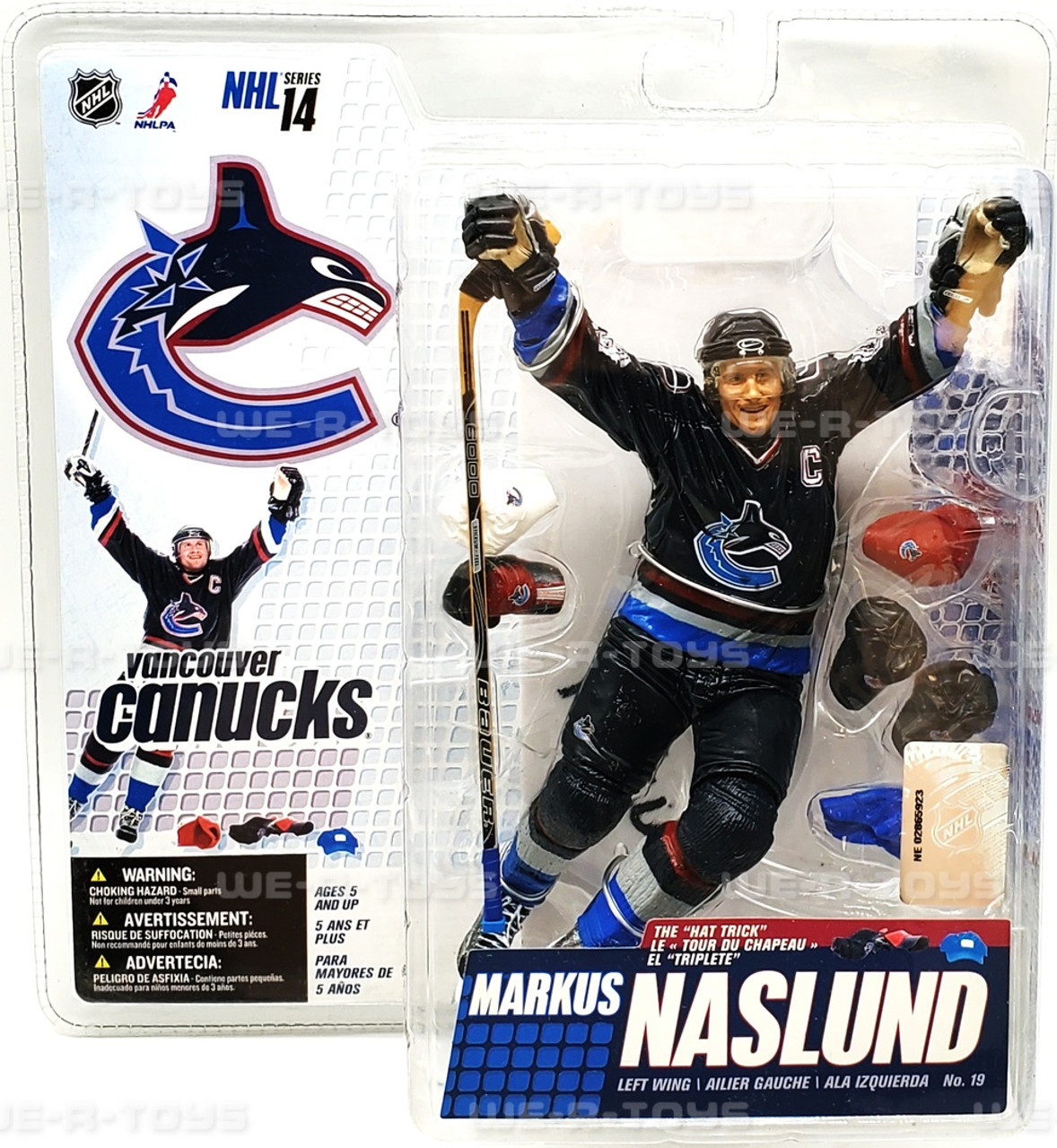 NHL Series 14 Markus Naslund Action Figure Vancouver Canucks #19