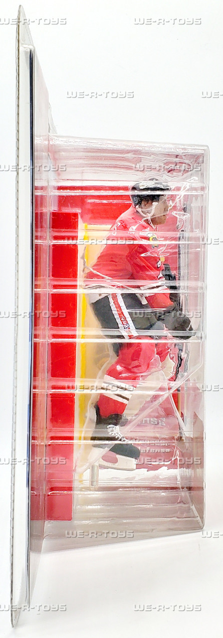 NHL Chris Chelios Action Figure Chicago Blackhawks #7 Red Jersey
