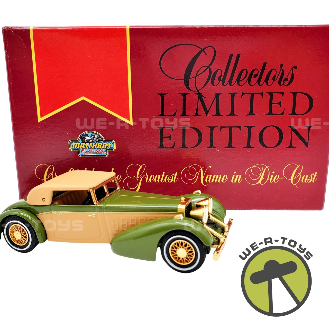 Matchbox Collector's Limited Edition Yesteryear 1938 Hispano Suiza 1996 NEW