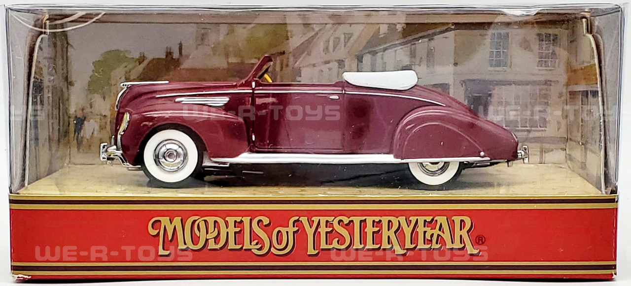 Matchbox Models of Yesteryear 1938 Lincoln Zephyr Dinky 1993 NEW