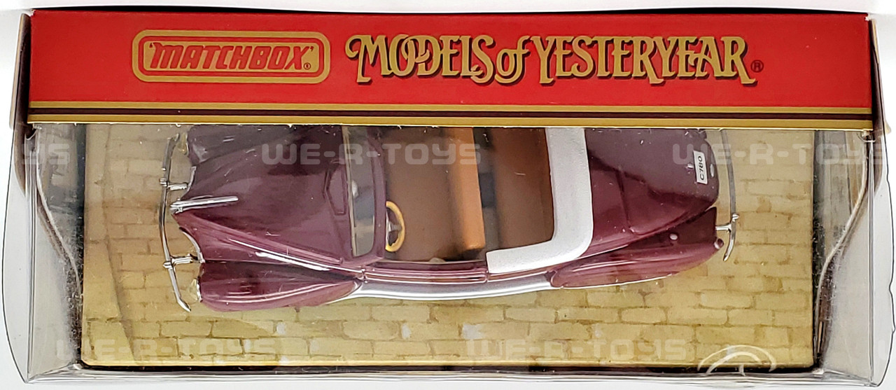 THOMYORKE FeelingPulledApartByHorses未使用 Matchbox Models of Yesteryear 1938 Lincoln Zephyr Dinky 1993 NEW