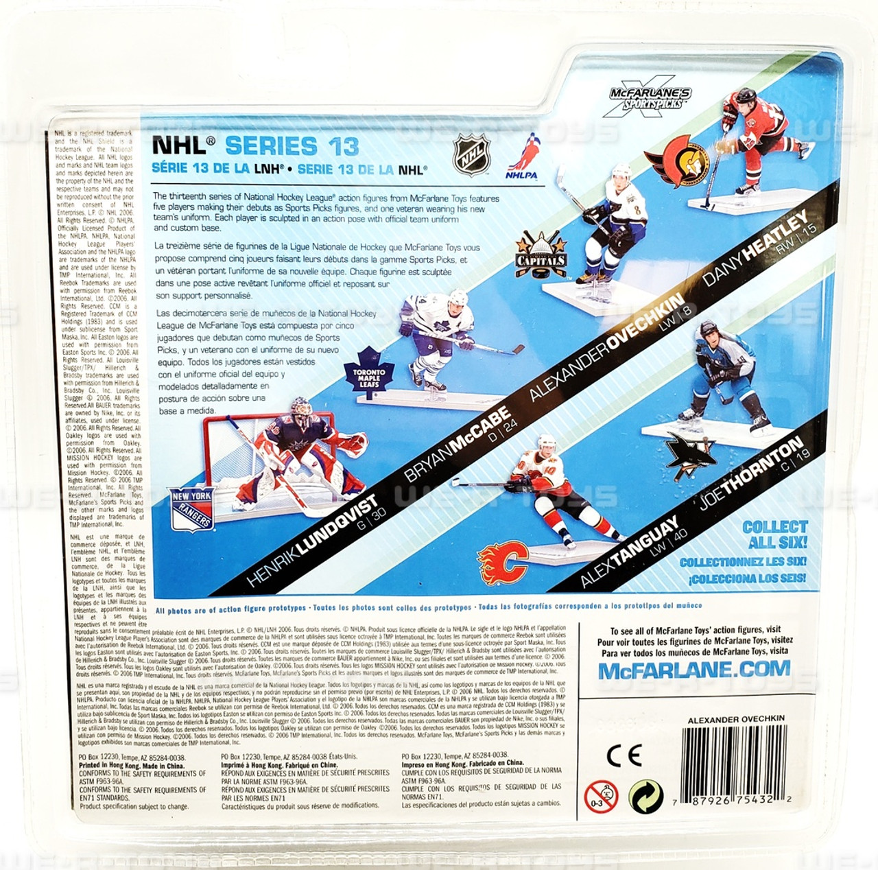 McFarlane Toys NHL Washington Capitals Sports Picks Hockey Series 29 Alexander  Ovechkin Action Figure - ToyWiz