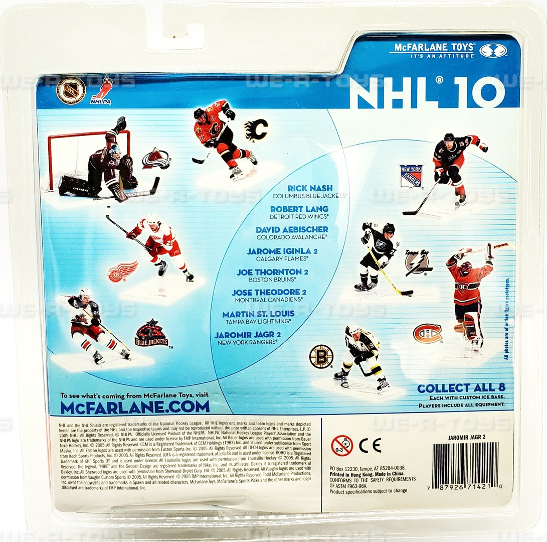 NHL Series 10 Jaromir Jagr 2 Action Figure NY Rangers #68