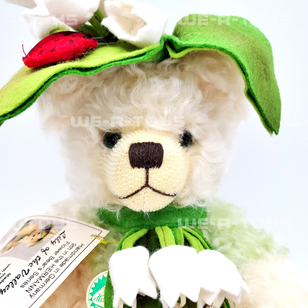 Hermann Teddy Bear Lily of the Valley 9th in Flower Bear Series No