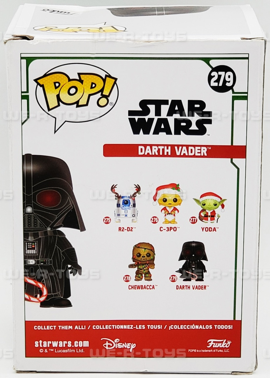 Funko POP! Star Wars #279 Darth Vader With Candy Cane Vinyl Figure NEW