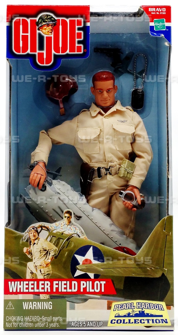 GI Joe Wheeler Field Pilot Pearl Harbor Collection 2000 Hasbro 81682