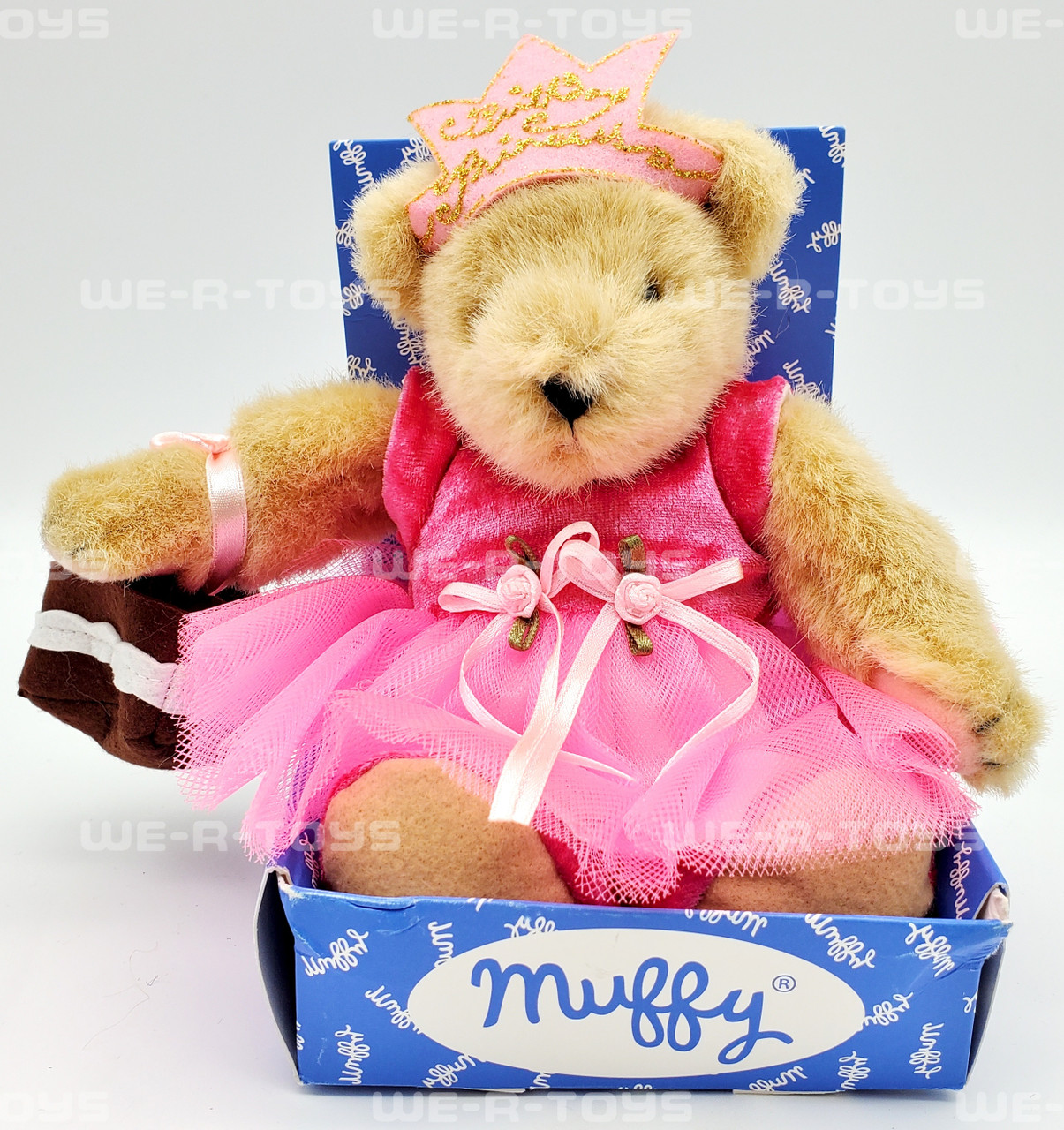 Muffy VanderBear Muffy as a Pink Princess Teddy Bear in Box NRFB