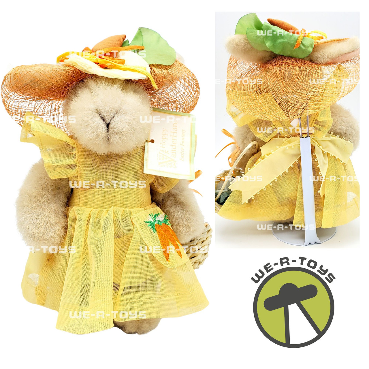 Muffy VanderBear本体、着せ替えセット7点 Muffy VanderBear Hoppy VanderHare Easter Fantasy With Basket NEW