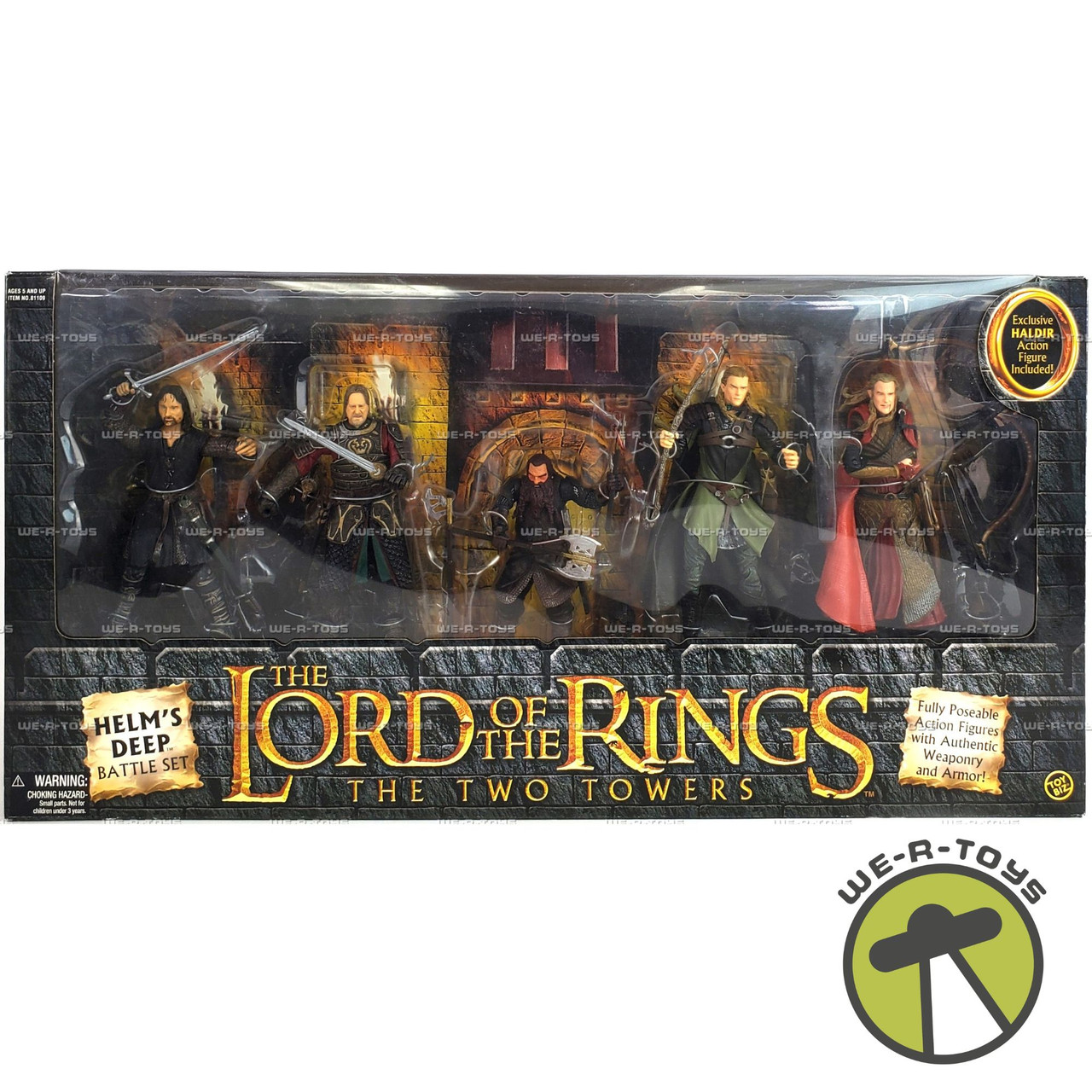 The Lord of the Rings The Two Towers Helm's Deep Battle Set 2003