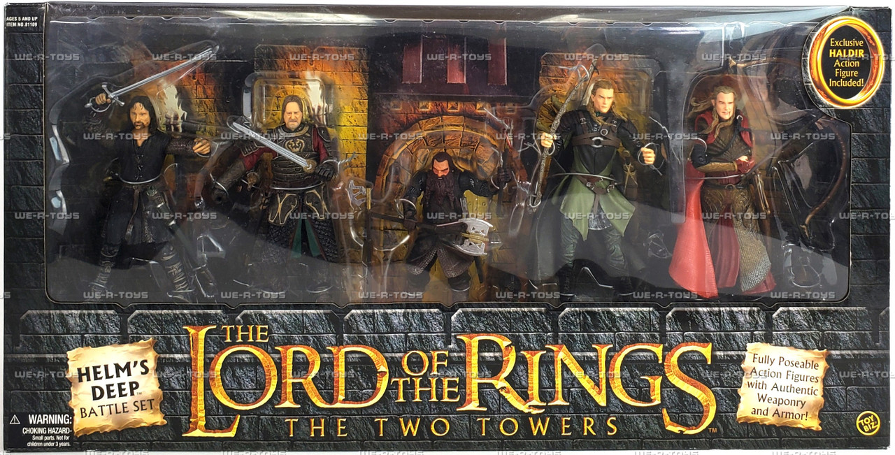 The Lord of the Rings The Two Towers Helm's Deep Battle Set 2003
