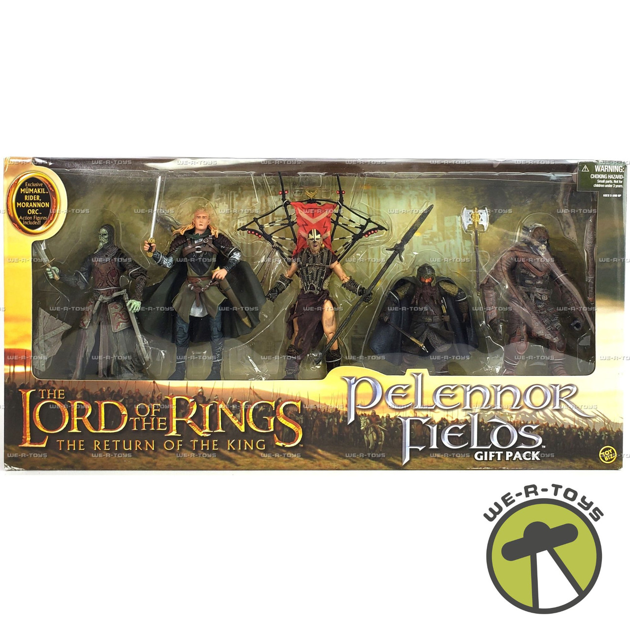 The Lord of the Rings Pelennor Fields 5 Figure Gift Pack 2005 Toy