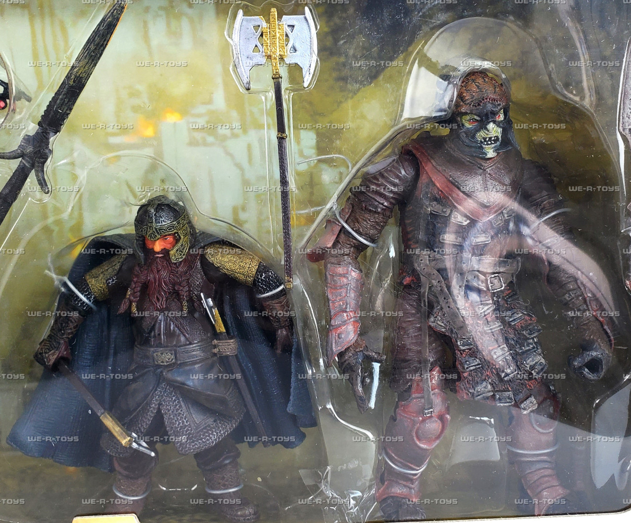 The Lord of the Rings Pelennor Fields 5 Figure Gift Pack 2005 Toy