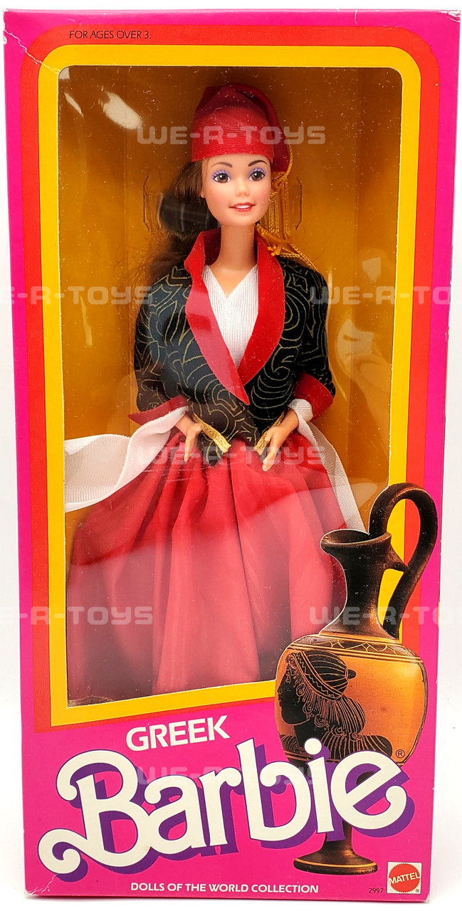 Barbie Dolls of the World Collection Greek Doll No. 2997 1985