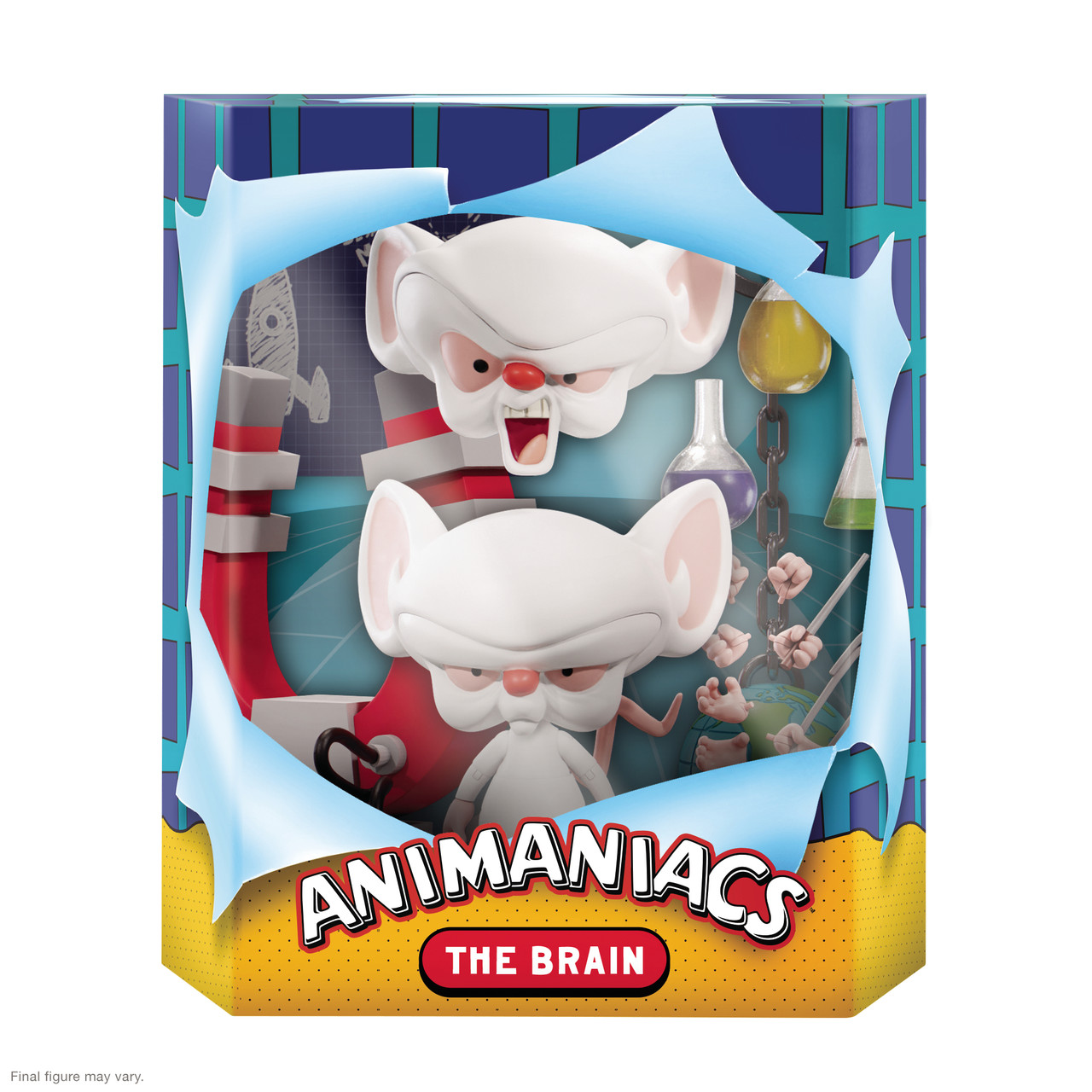 Super7 Animaniacs Ultimates The Brain 7-Inch Scale Action Figure