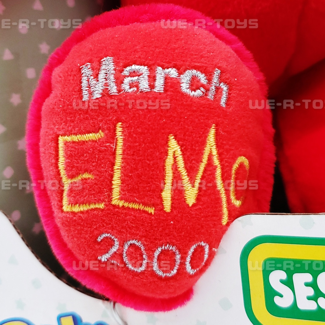 Sesame Street Pal of The Month Collectible March 2000 Elmo Plush