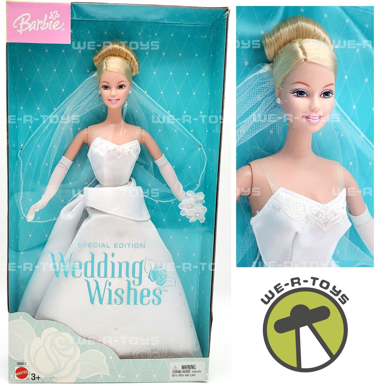 Barbie Wedding Wishes Special Edition Doll 2003 Mattel B8883 NRFB