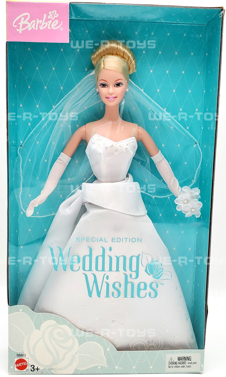 Barbie Wedding Wishes Special Edition Doll 2003 Mattel B8883 NRFB