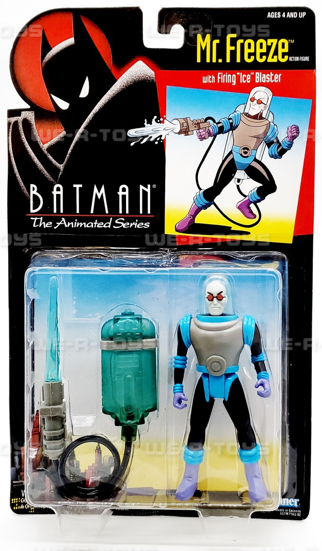 DC Batman The Animated Series Mr. Freeze Action Figure with Firing