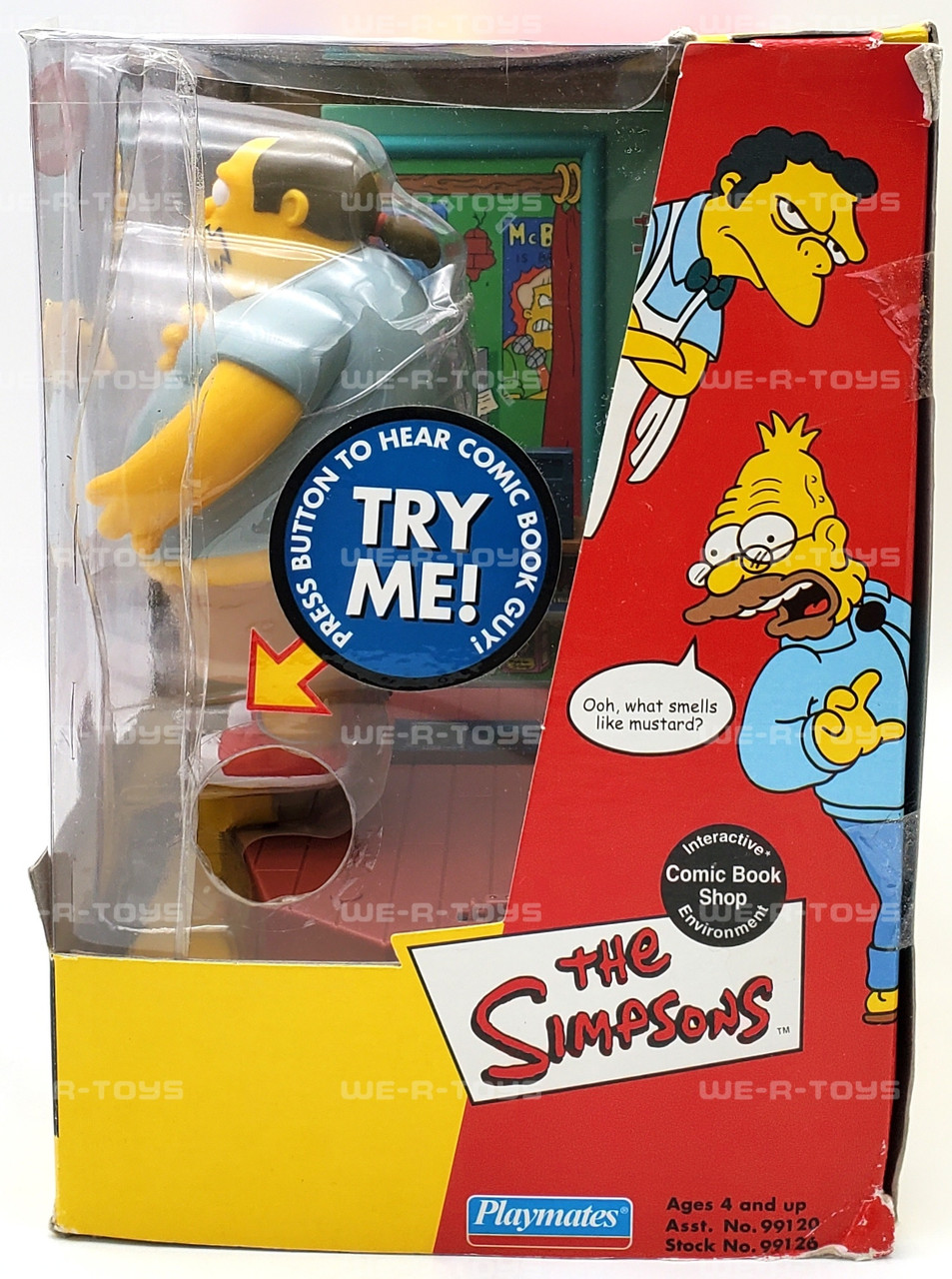 The Simpson's The Comic Book Shop Interactive Environment 1990