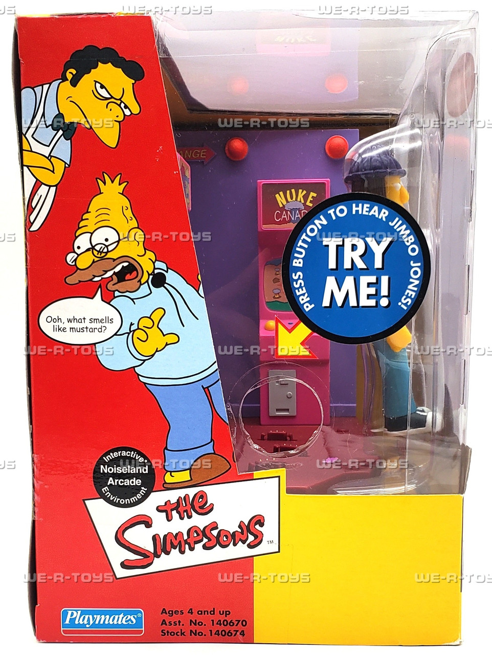 The Simpson's Noiseland Arcade Interactive Environment 1990