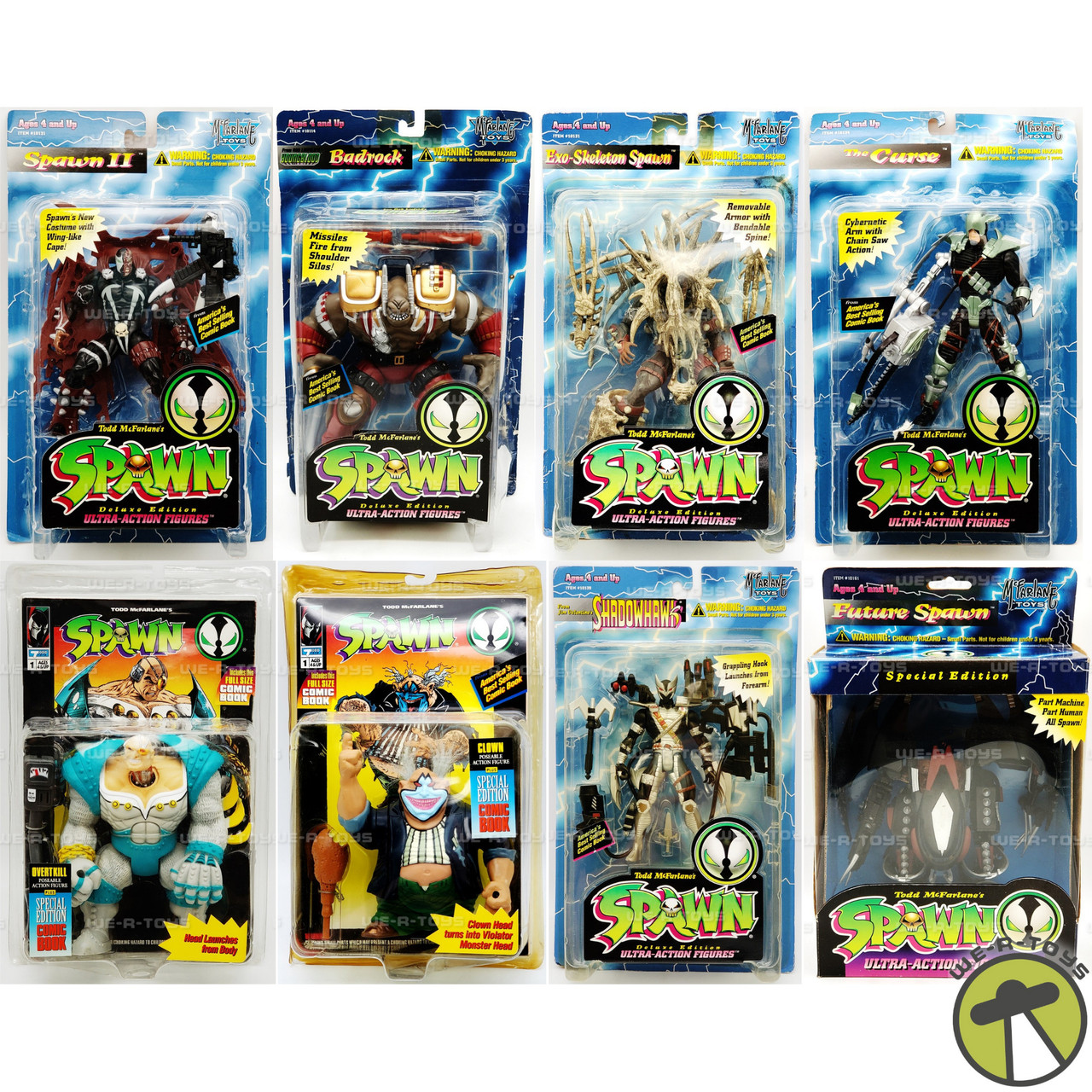 Spawn action shop figures list