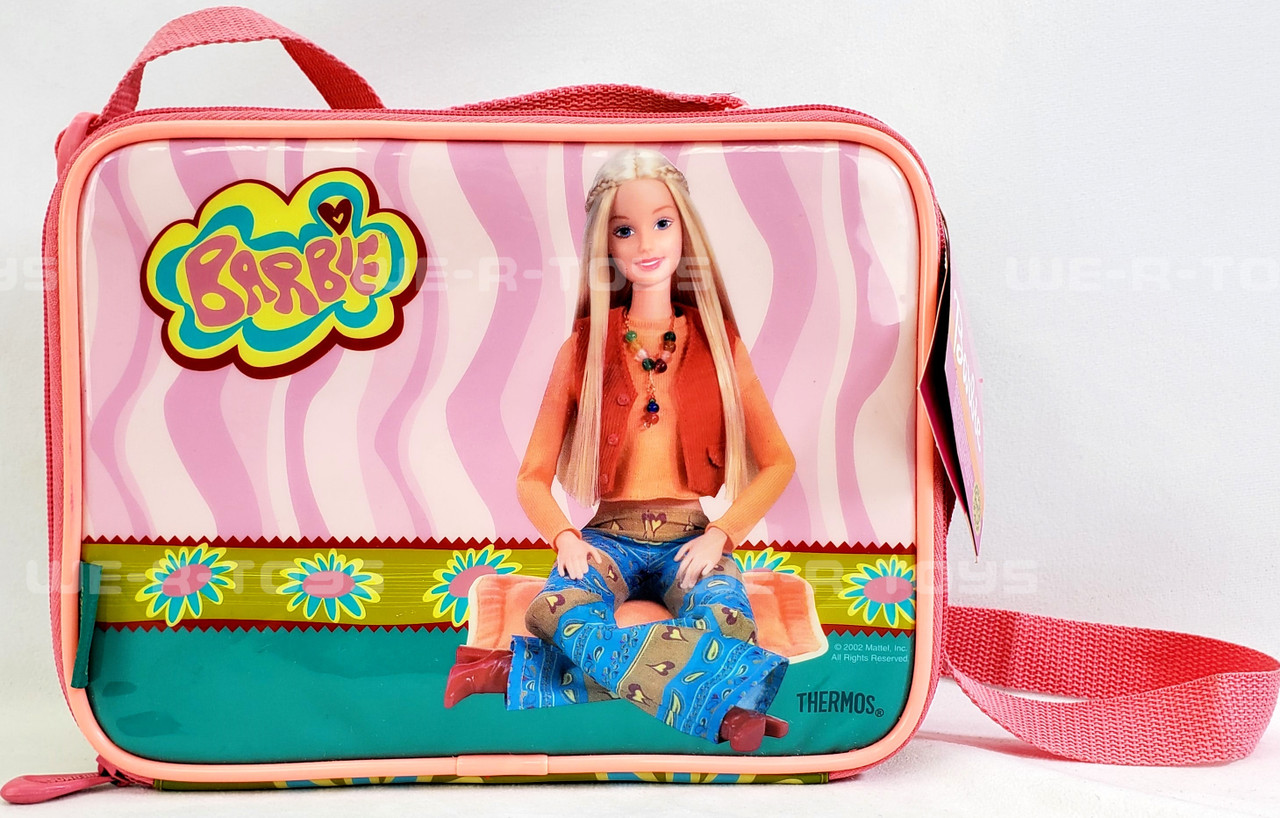 Vintage Y2K Barbie Lunch Box and Bag 