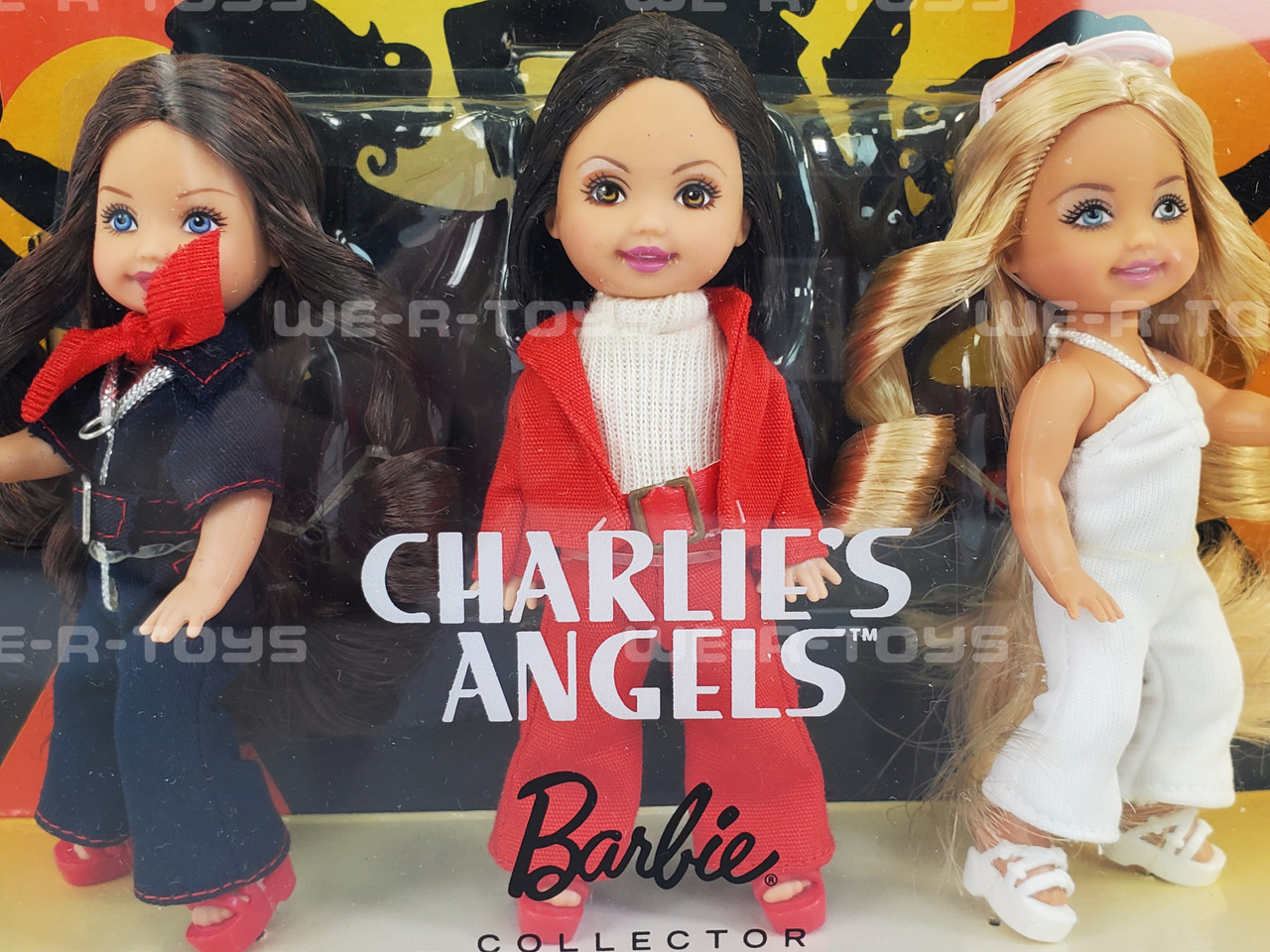 Barbie Charlie's Angels Pink Label Kelly Doll Set 2004 Mattel #6583 NRFB