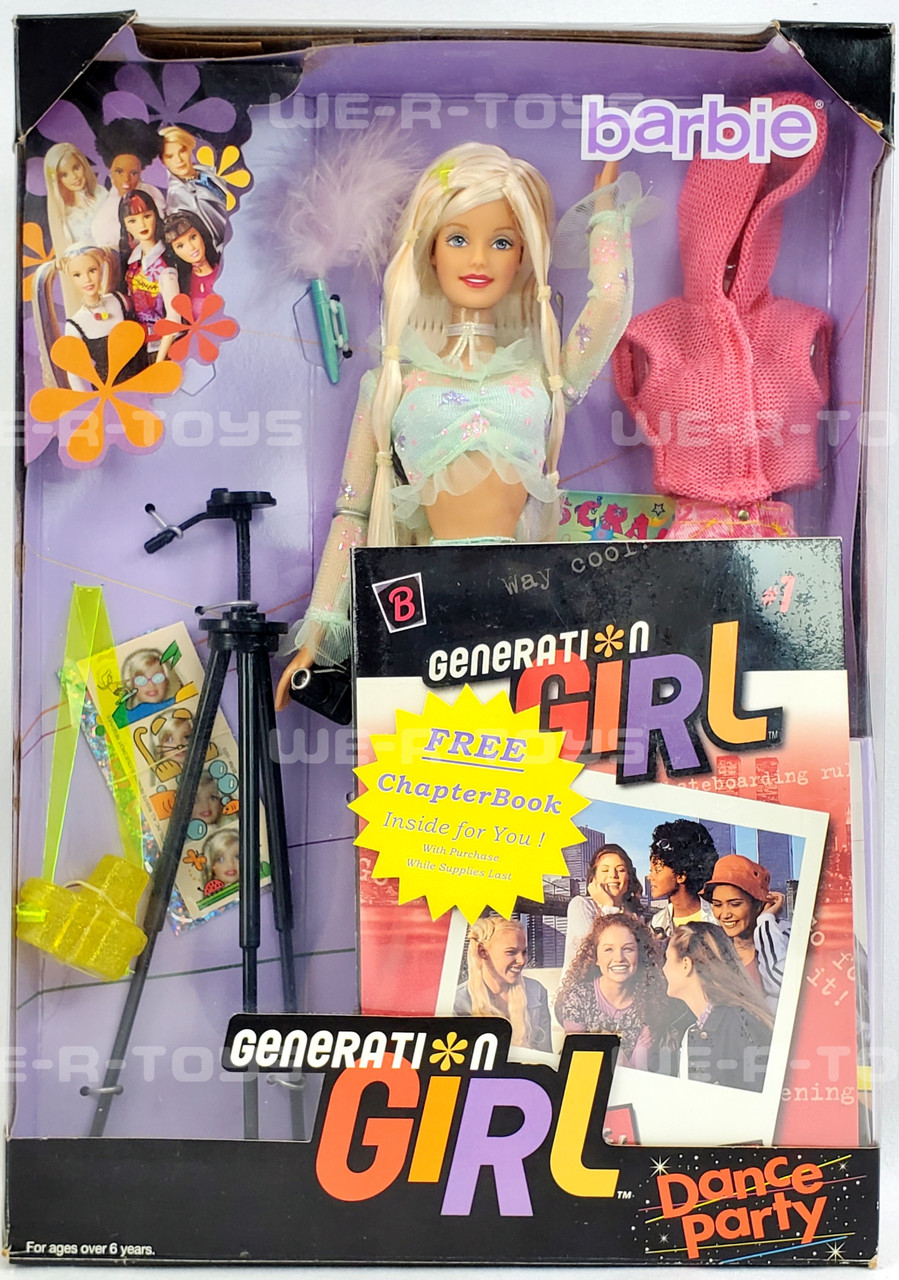 Barbie Generation Girl Dance Party With Chapter Book Doll 1999 Mattel  #48571 NEW