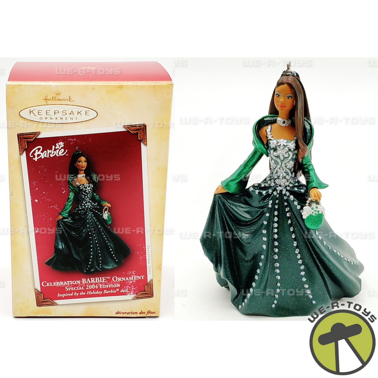 2021 Holiday Barbie African American Hallmark Keepsake Ornament