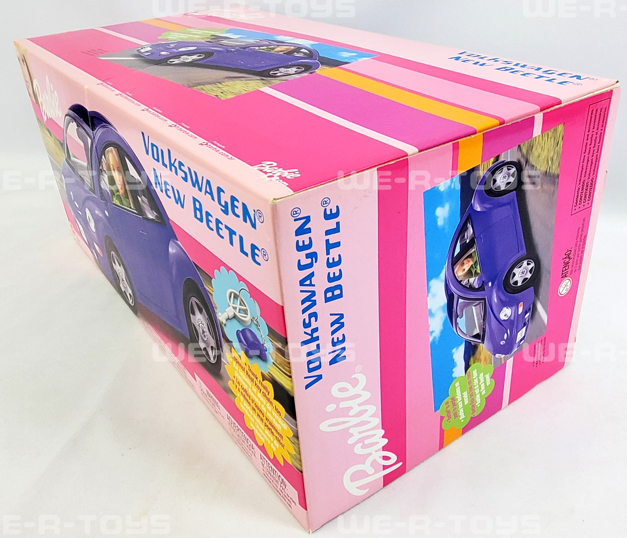 Barbie Volkswagen New Beetle Car Purple 2003 Mattel #47539