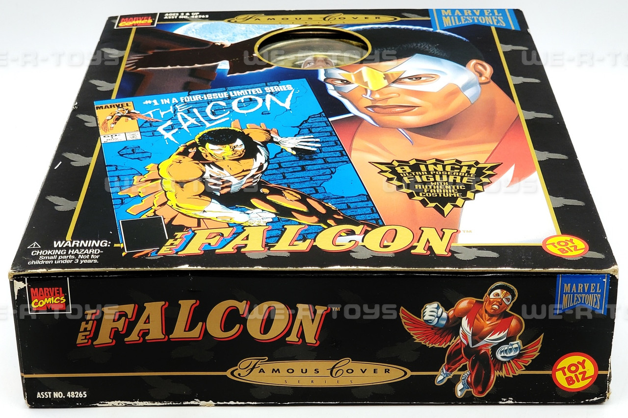 Marvel Famous Cover Series The Falcon Action Figure Toy Biz 1998 No. 48267  NEW