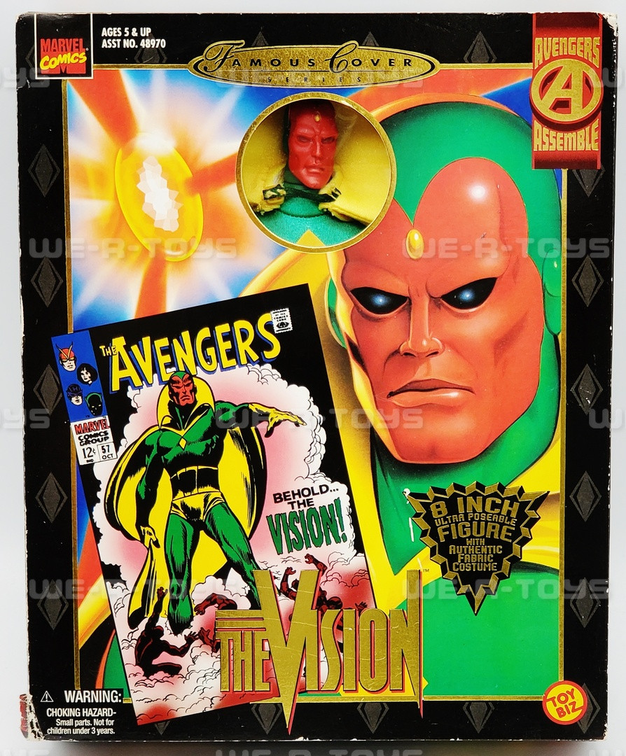 Marvel Famous Cover Series The Vision Action Figure Toy Biz